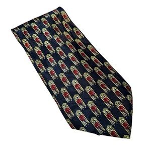 Crest Of London Silk Tie With Royal Guards